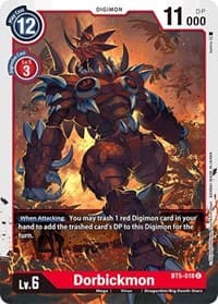 Dorbickmon - Battle of Omni - Digimon Card Game card