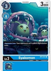 Syakomon - Battle of Omni - Digimon Card Game card