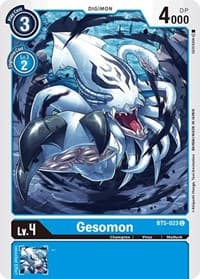 Gesomon - Battle of Omni - Digimon Card Game card