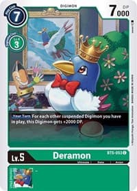 Deramon - Battle of Omni - Digimon Card Game card