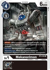 Mekanorimon - Battle of Omni - Digimon Card Game card