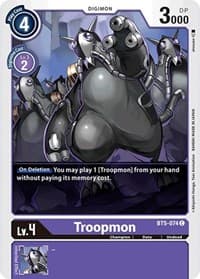 Troopmon - Battle of Omni - Digimon Card Game card