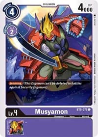 Musyamon - Battle of Omni - Digimon Card Game card