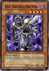 Beiige, Vanguard of Dark World - Elemental Energy - YuGiOh card