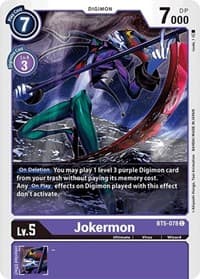 Jokermon - Battle of Omni - Digimon Card Game card