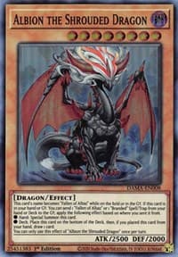 Albion the Shrouded Dragon - Dawn of Majesty - YuGiOh card
