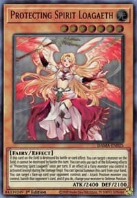 Protecting Spirit Loagaeth - Dawn of Majesty - YuGiOh card