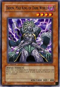 Brron, Mad King of Dark World - Elemental Energy - YuGiOh card