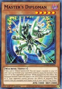 Master's Diploman - Dawn of Majesty - YuGiOh card
