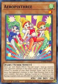 Aeropixthree - Dawn of Majesty - YuGiOh card