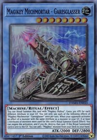 Magikey Mechmortar - Garesglasser - Dawn of Majesty - YuGiOh card