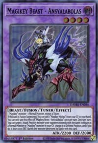 Magikey Beast - Ansyalabolas - Dawn of Majesty - YuGiOh card