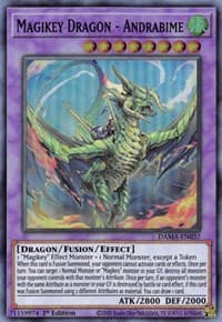 Magikey Dragon - Andrabime - Dawn of Majesty - YuGiOh card