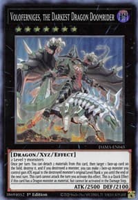 Voloferniges, the Darkest Dragon Doomrider - Dawn of Majesty - YuGiOh card