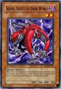 Scarr, Scout of Dark World - Elemental Energy - YuGiOh card