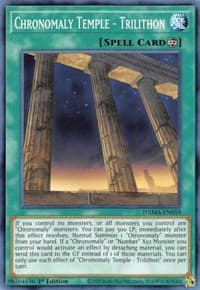 Chronomaly Temple - Trilithon - Dawn of Majesty - YuGiOh card