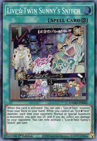Live Twin Sunny's Snitch - Dawn of Majesty - YuGiOh card