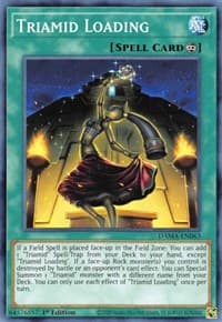 Triamid Loading - Dawn of Majesty - YuGiOh card