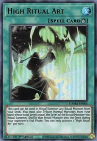 High Ritual Art - Dawn of Majesty - YuGiOh card