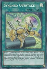 Synchro Overtake - Dawn of Majesty - YuGiOh card