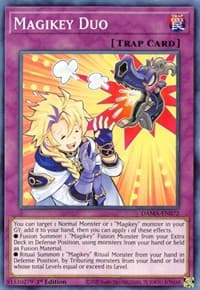 Magikey Duo - Dawn of Majesty - YuGiOh card
