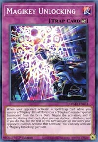 Magikey Unlocking - Dawn of Majesty - YuGiOh card