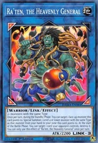 Ra'ten, the Heavenly General - Dawn of Majesty - YuGiOh card