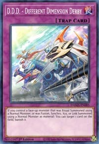 D.D.D. - Different Dimension Derby - Dawn of Majesty - YuGiOh card