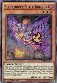 Beetrooper Scale Bomber - Dawn of Majesty - YuGiOh card