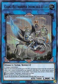 Giant Beetrooper Invincible Atlas - Dawn of Majesty - YuGiOh card