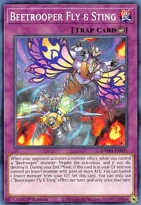 Beetrooper Fly & Sting - Dawn of Majesty - YuGiOh card