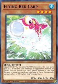 Flying Red Carp - Dawn of Majesty - YuGiOh card