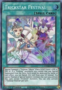 Trickstar Festival - Dawn of Majesty - YuGiOh card