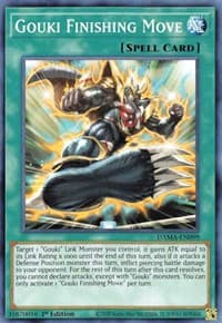 Gouki Finishing Move - Dawn of Majesty - YuGiOh card