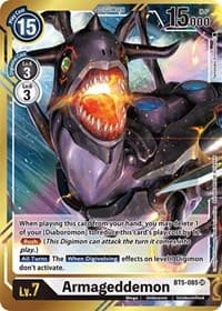 Armageddemon (Alternate Art) - Battle of Omni - Digimon Card Game card