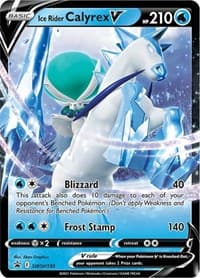 Ice Rider Calyrex V - SWSH130 - SWSH: Sword & Shield Promo Cards - Pokemon card