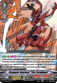 Dragonic Overlord "The TurnAbout" - V-SS09: Revival Selection - Cardfight Vanguard card
