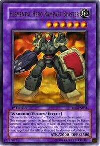 Elemental HERO Rampart Blaster - Elemental Energy - YuGiOh card