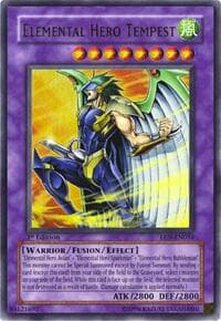 Elemental Hero Tempest - Elemental Energy - YuGiOh card