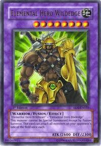 Elemental Hero Wildedge - Elemental Energy - YuGiOh card