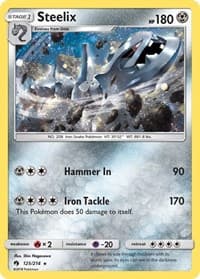 Steelix - 125/214 (Cosmos Holo) - Blister Exclusives - Pokemon card