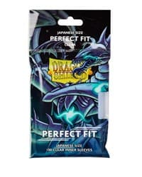 Dragon Shield Japanese Size Perfect Fit Inner Sleeves - Clear (100-Pack) - Dragon Shield Card Sleeves - Card Sleeves card