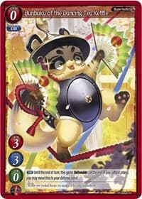 Bunbuku of the Dancing Tea Kettle - Gate Ruler Promo Cards - Gate Ruler card