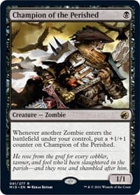 Champion of the Perished - Innistrad: Midnight Hunt - Magic: The Gathering card