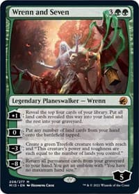 Wrenn and Seven - Innistrad: Midnight Hunt - Magic: The Gathering card
