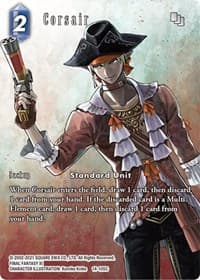 Corsair (Full Art) - Opus XIV: Crystal Abyss - Final Fantasy TCG card