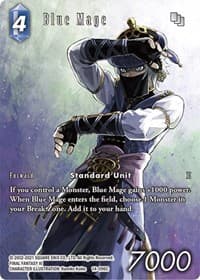 Blue Mage (Full Art) - Opus XIV: Crystal Abyss - Final Fantasy TCG card