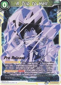 A Trip to Hell - Cross Spirits Pre-Release Cards - Dragon Ball Super: Masters card