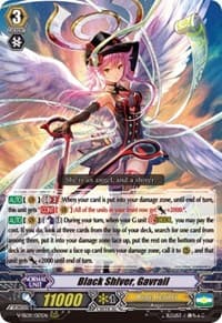 Black Shiver, Gavrail - V-SS09: Revival Selection - Cardfight Vanguard card