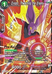 Dyspo, Thwarting the Enemy - Cross Spirits Pre-Release Cards - Dragon Ball Super: Masters card
